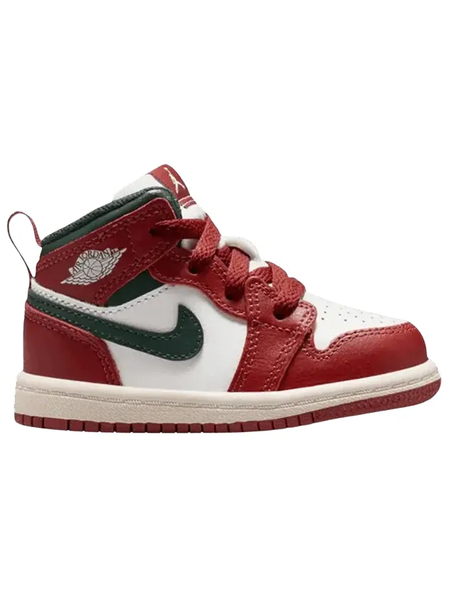Кроссовки Air Jordan 1 Mid TD — изображение 1 из 1, красный