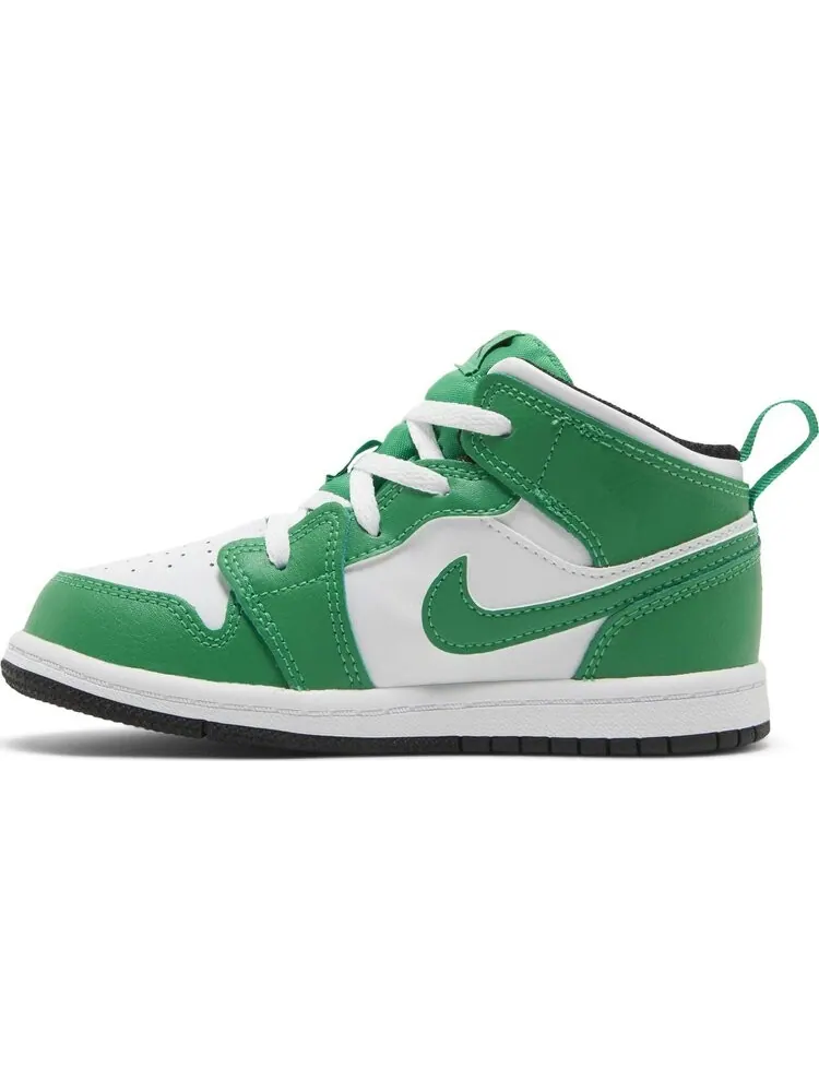 Кроссовки Air Jordan 1 Mid TD 'Lucky Green' — изображение 3 из 4, зеленый