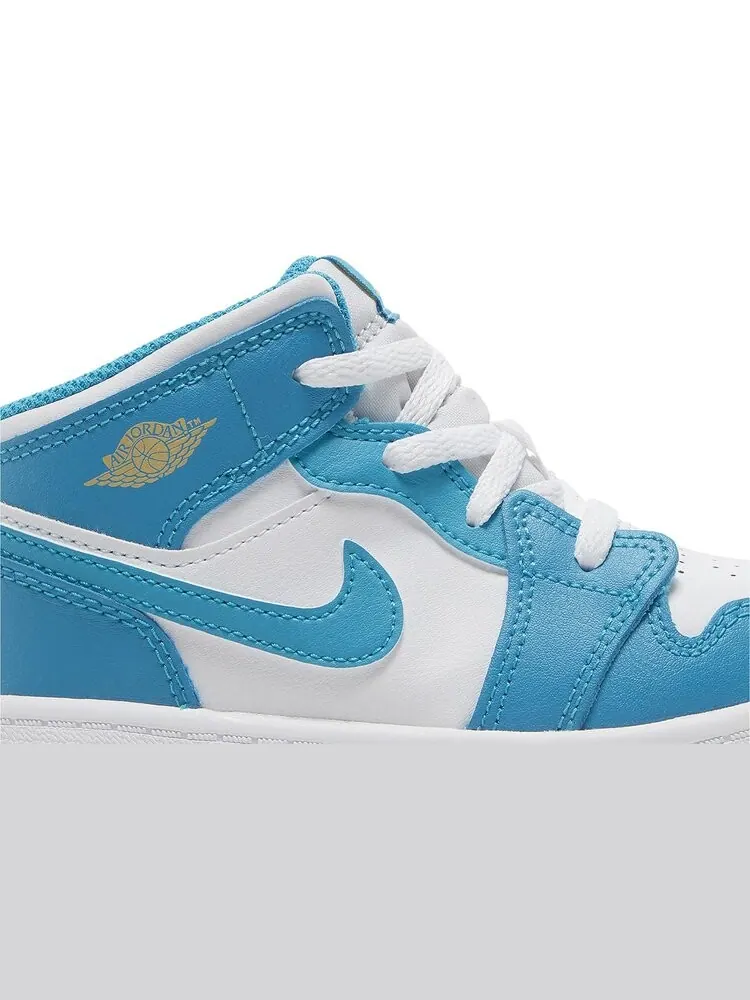 Кроссовки Air Jordan 1 Mid TD 'Aquatone' — изображение 2 из 4, синий