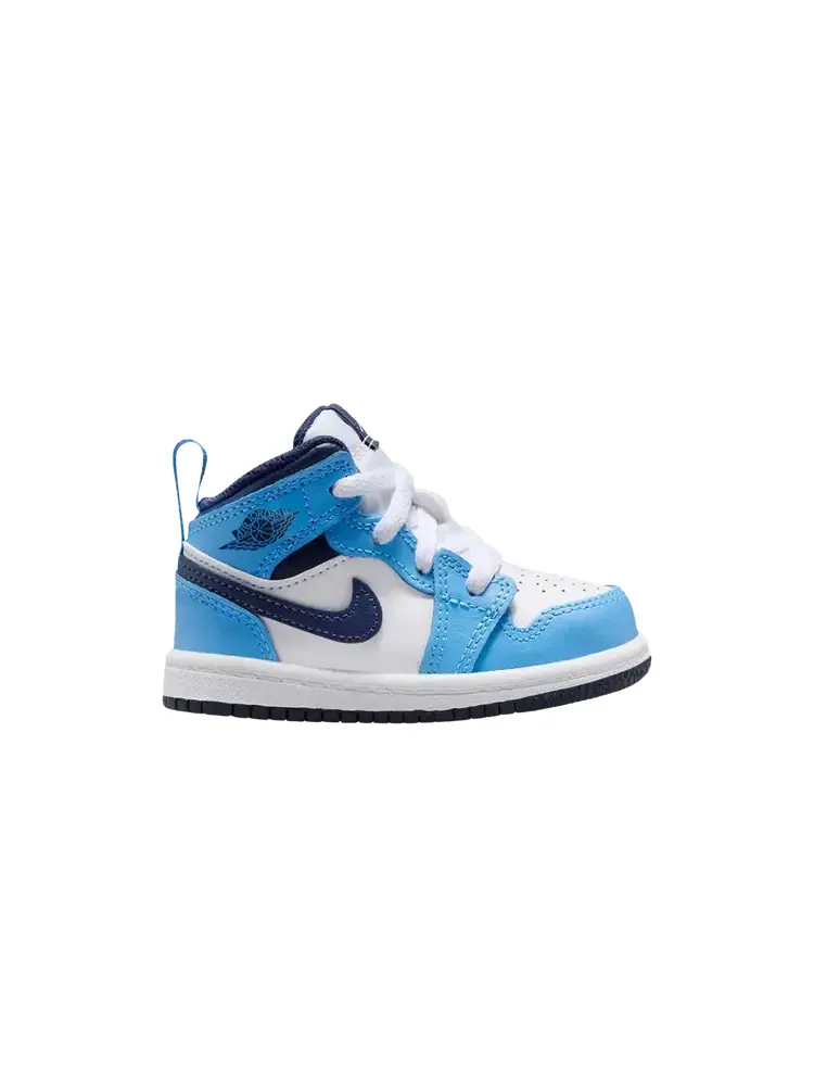 Кроссовки Air Jordan 1 Mid TD — изображение 1 из 1, синий темно-синий