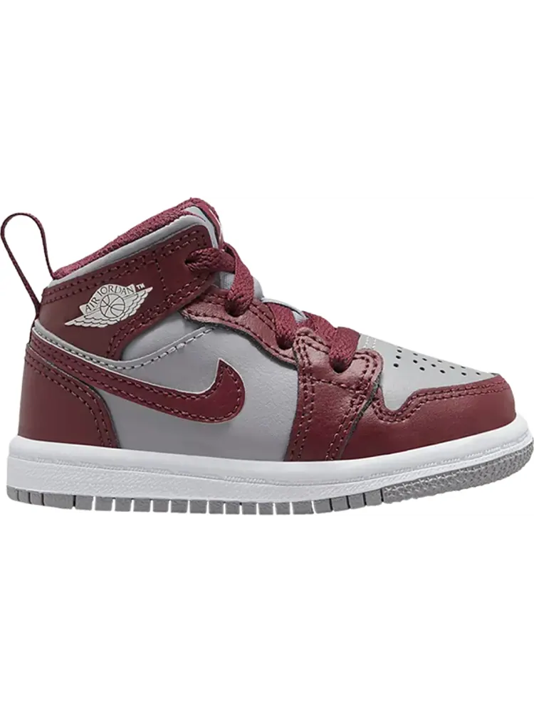 Кроссовки Air Jordan 1 Mid TD Cherrywood Red — изображение 1 из 1, красный