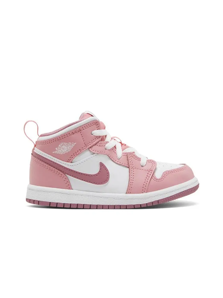 Кроссовки Air Jordan Air Jordan 1 Mid TD 'Valentine's Day 2023' — изображение 2 из 9, белый