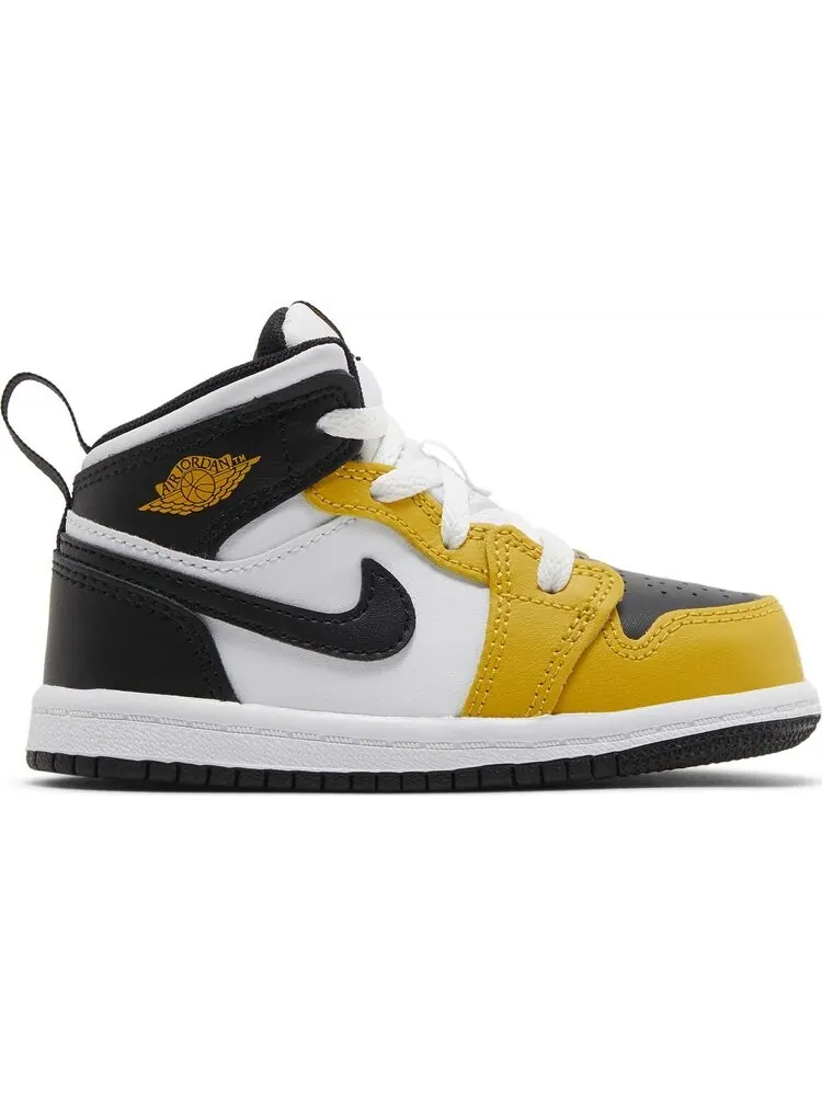 Кроссовки Air Jordan 1 Mid TD 'Yellow Ochre' — изображение 1 из 4, желтый