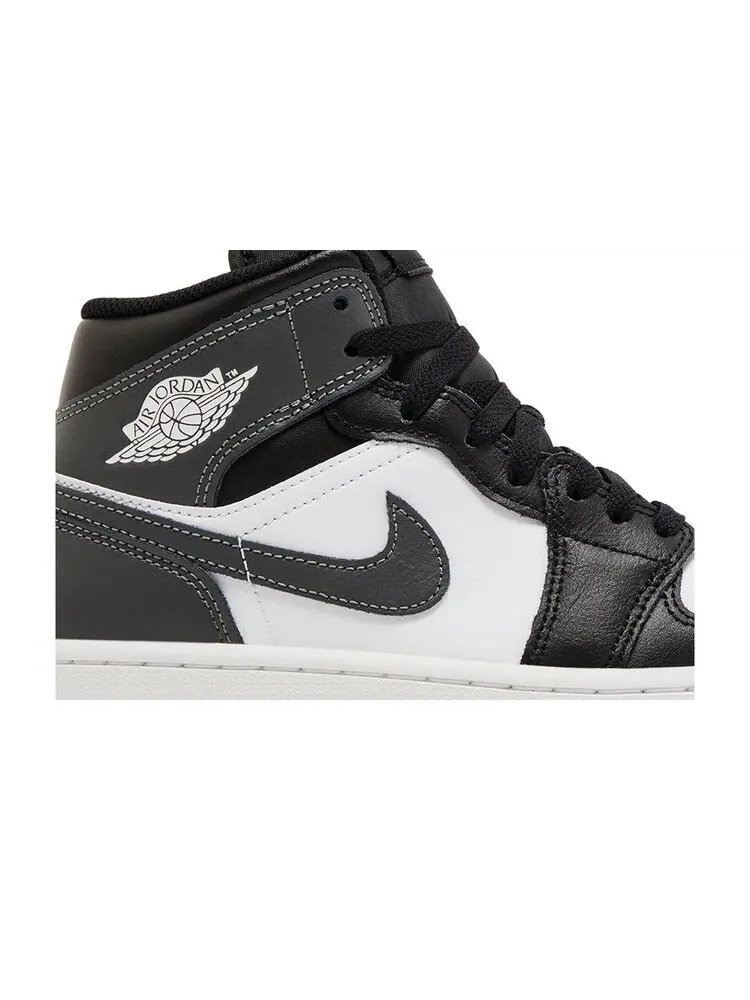 Кроссовки Air Jordan 1 Mid Iron Grey — изображение 2 из 6, серый