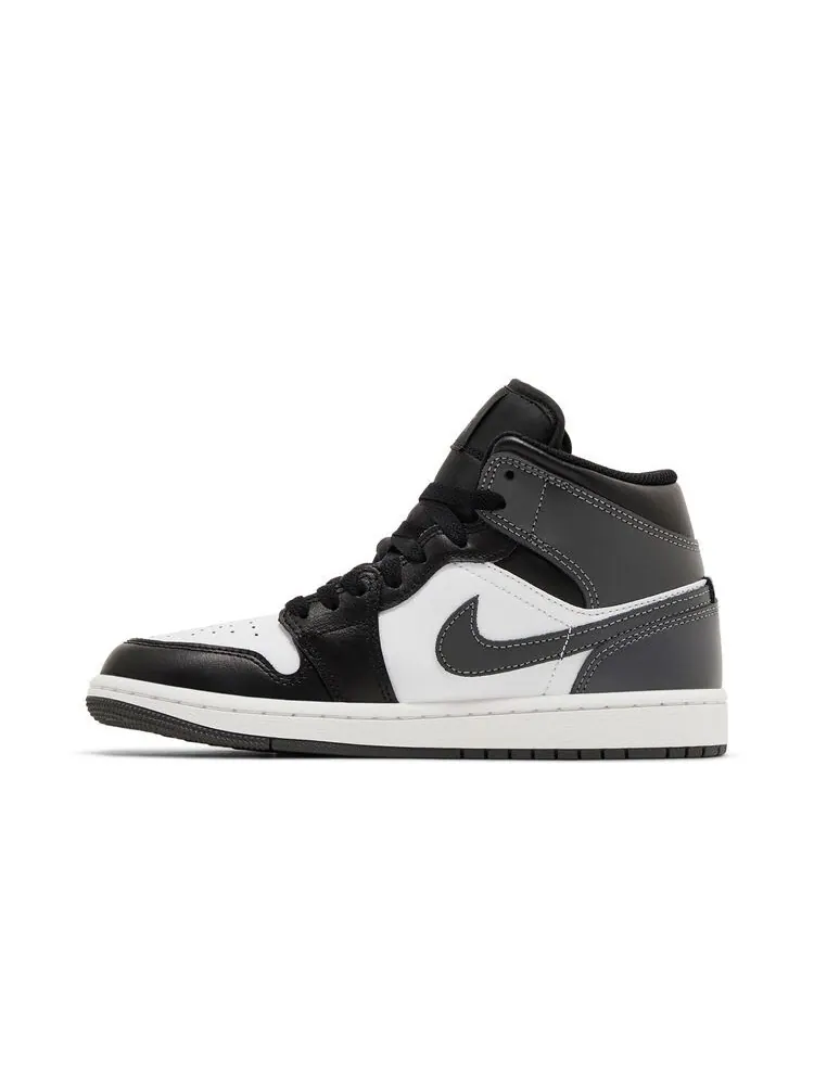 Кроссовки Air Jordan 1 Mid Iron Grey — изображение 3 из 6, серый