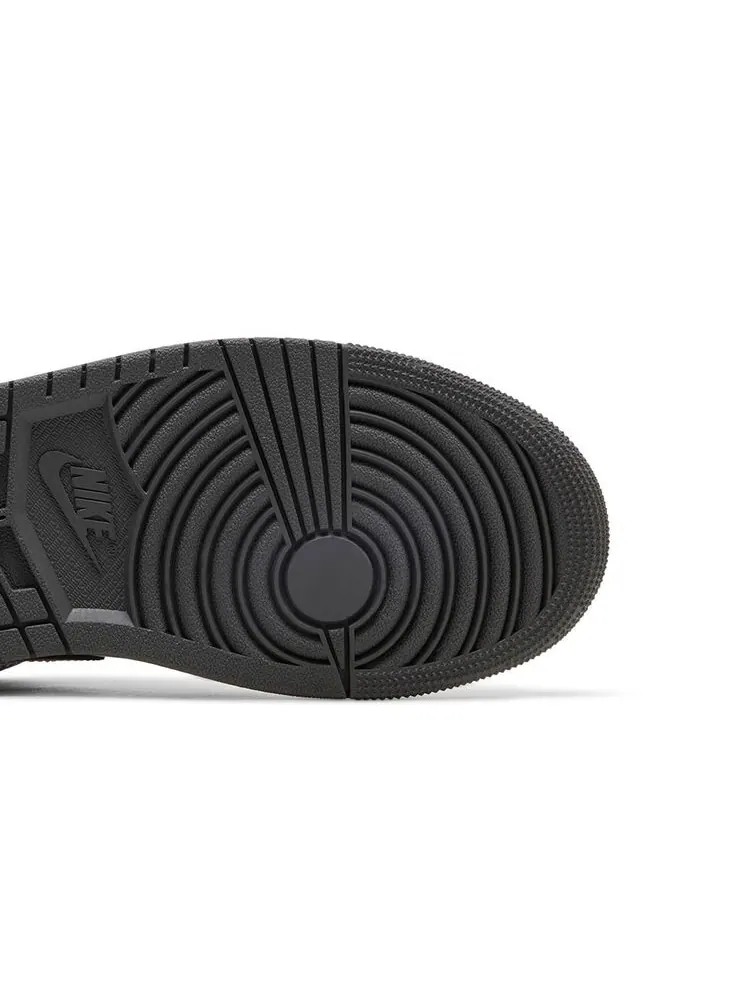 Кроссовки Air Jordan 1 Mid Iron Grey — изображение 5 из 6, серый