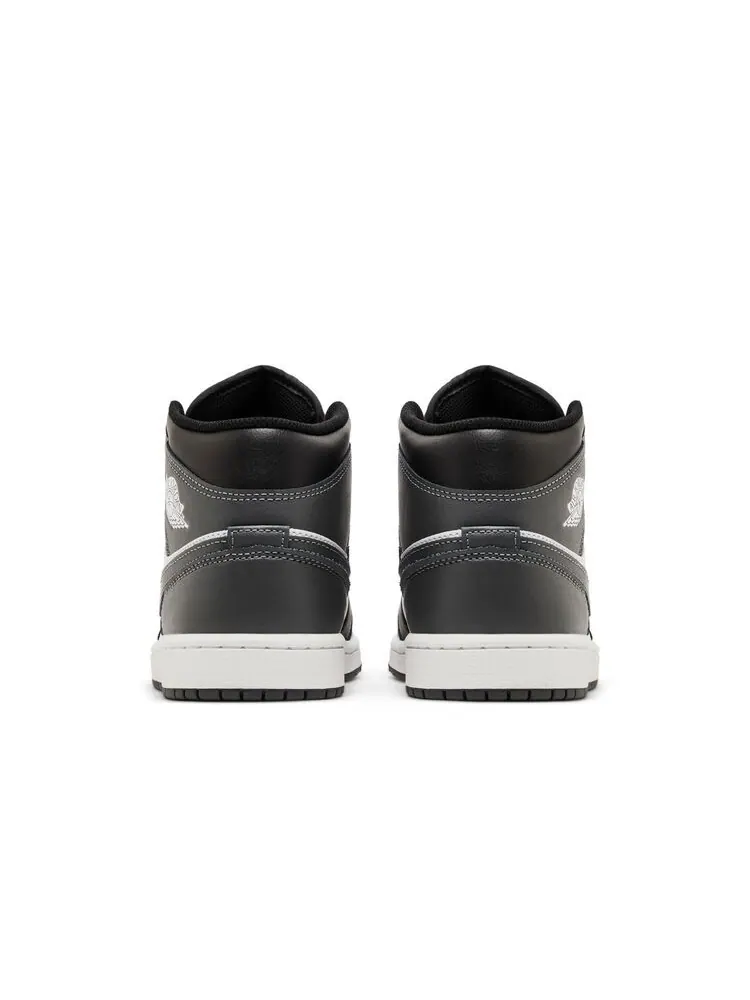 Кроссовки Air Jordan 1 Mid Iron Grey — изображение 6 из 6, серый