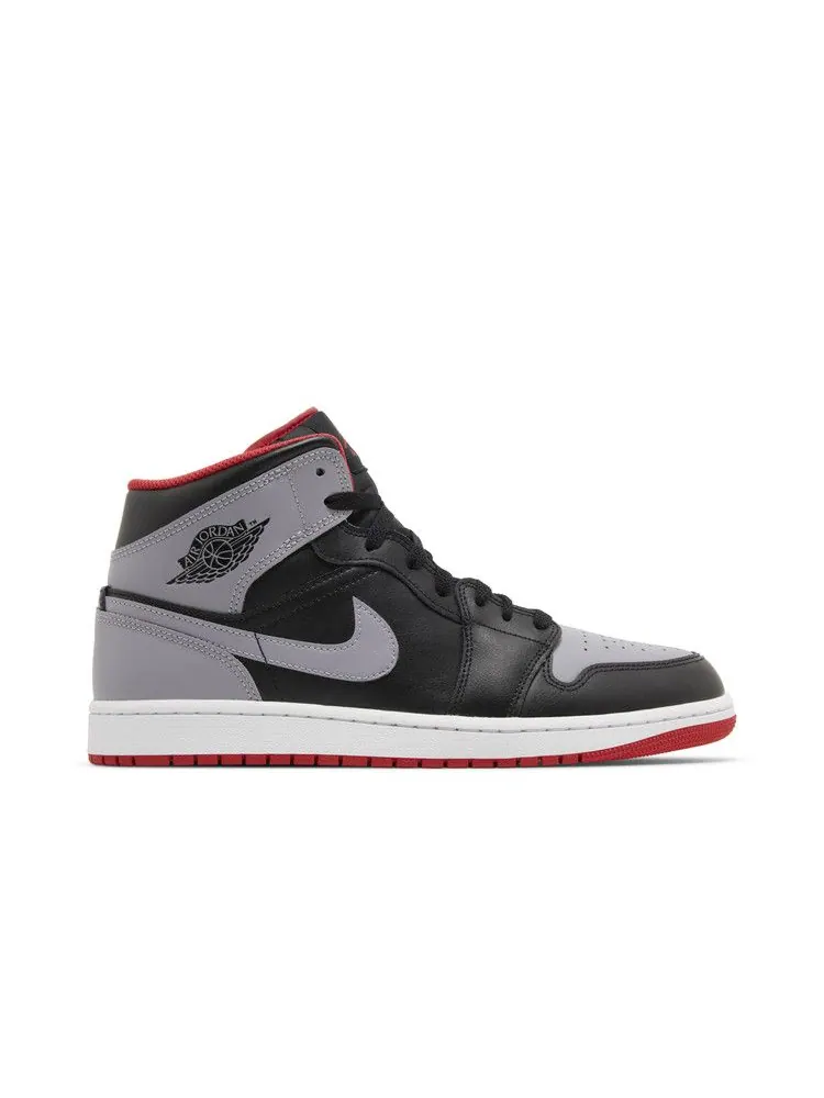Кроссовки Air Jordan Air Jordan 1 Mid 'Bred Shadow' — изображение 2 из 9