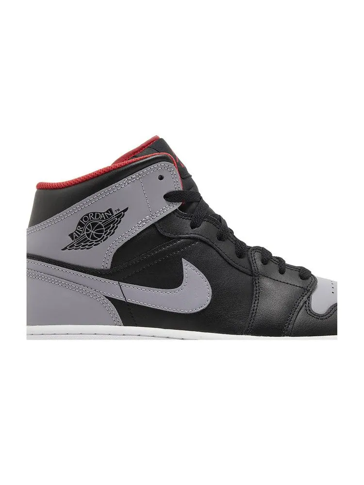 Кроссовки Air Jordan Air Jordan 1 Mid 'Bred Shadow' — изображение 3 из 9