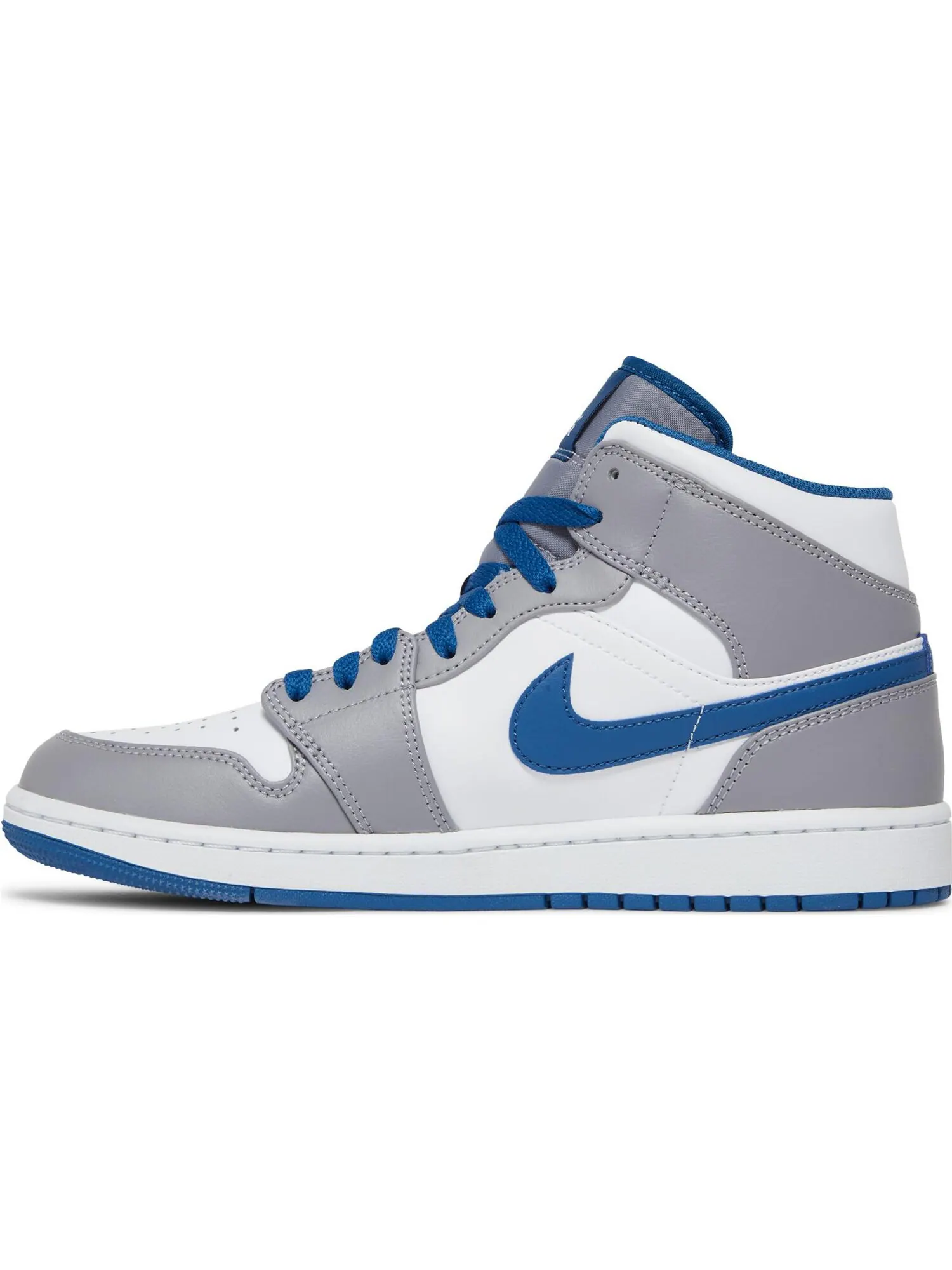 Кроссовки Nike Air Jordan 1 Mid — изображение 2 из 5, серый