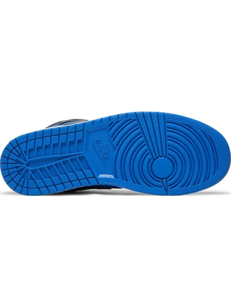 Кроссовки Air Jordan 1 Mid 'Black Royal Blue' — изображение 4 из 4, синий
