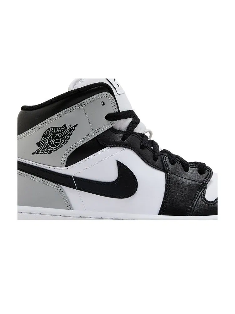 Кроссовки Air Jordan 1 Mid Barons — изображение 3 из 9, белый