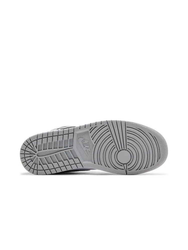 Кроссовки Air Jordan 1 Mid Barons — изображение 5 из 9, белый