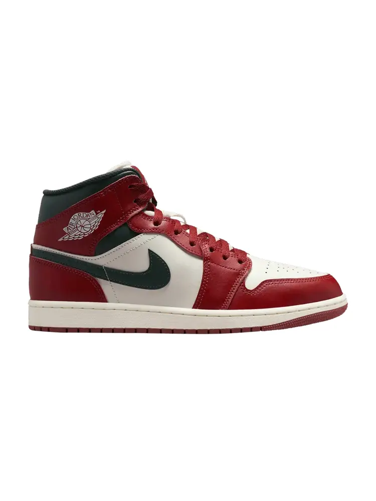 Кроссовки Air Jordan 1 Mid — изображение 1 из 1, зеленый