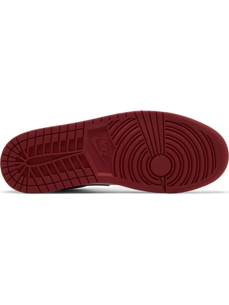 Кроссовки Air Jordan 1 Mid 'Gym Red Black Toe' — изображение 4 из 4, белый