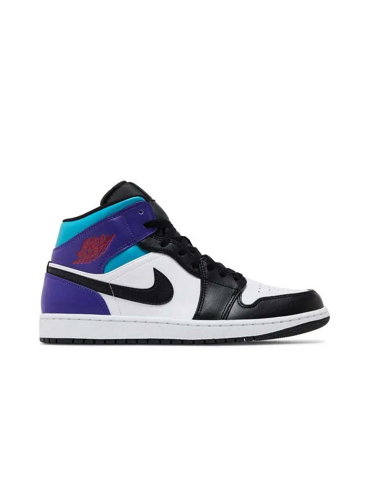 Кроссовки Air Jordan Air Jordan 1 Mid 'Aqua' — изображение 2 из 9