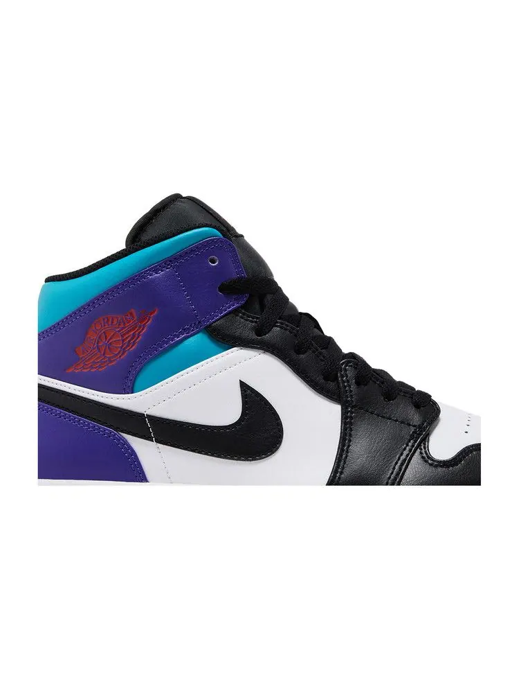 Кроссовки Air Jordan Air Jordan 1 Mid 'Aqua' — изображение 3 из 9