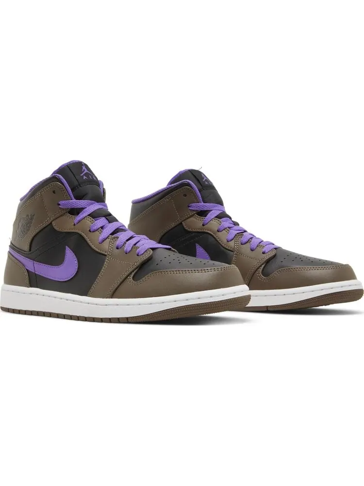 Кроссовки Air Jordan 1 Mid Palomino — изображение 8 из 8, коричневый