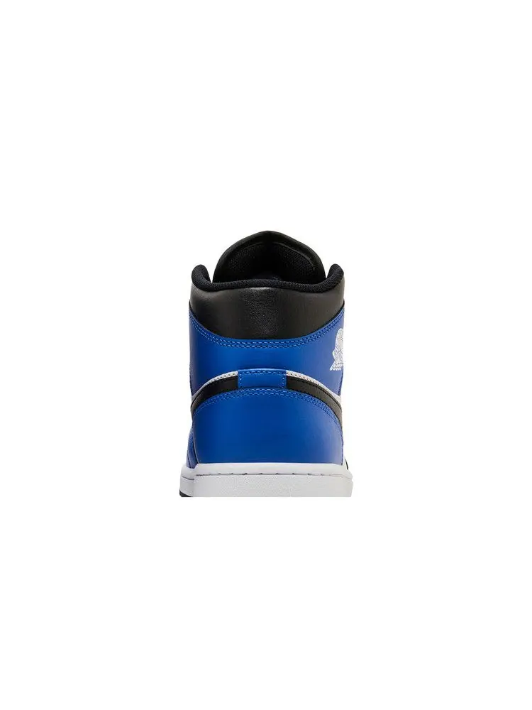 Кроссовки Air Jordan Air Jordan 1 Mid 'Game Royal' — изображение 8 из 9, черный/белый