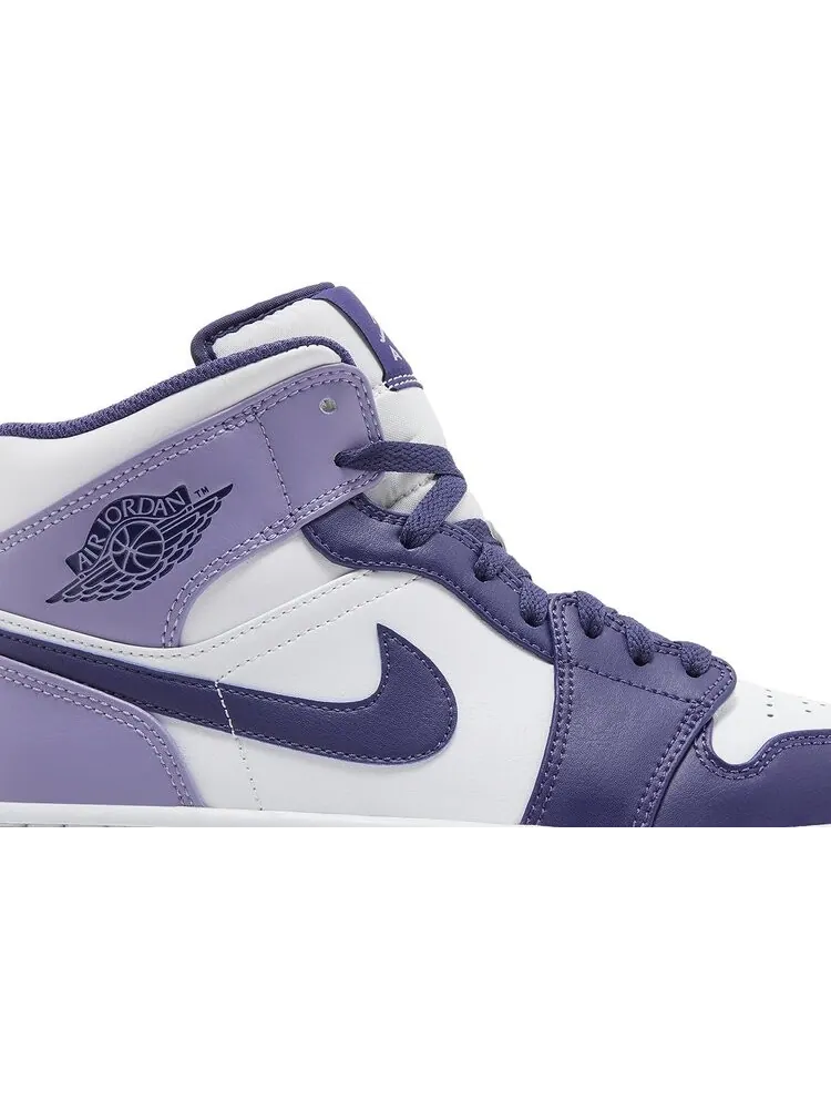 Кроссовки Air Jordan 1 Mid 'Sky J Purple' — изображение 2 из 4, фиолетовый