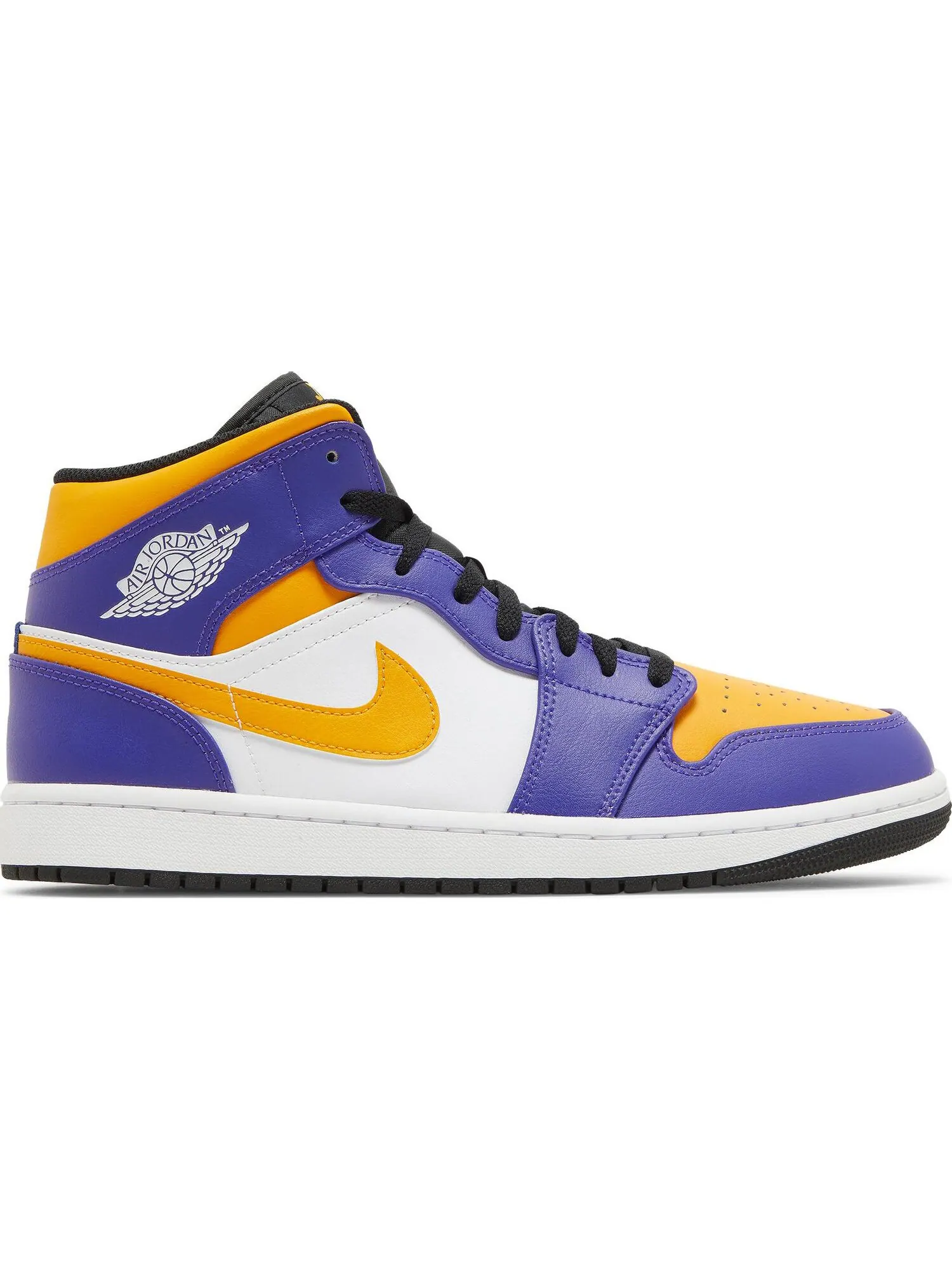 Кроссовки Nike Air Jordan 1 Mid — изображение 1 из 5, фиолетовый