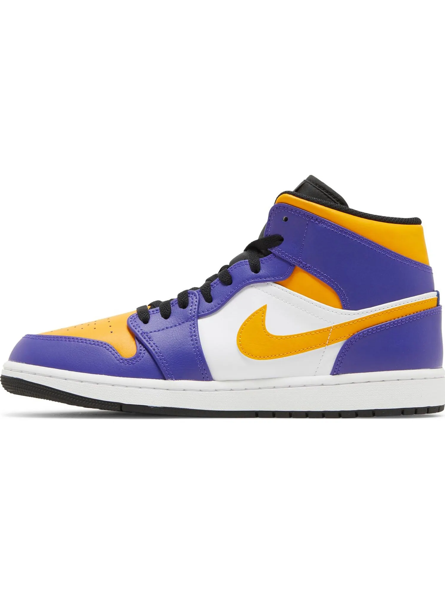 Кроссовки Nike Air Jordan 1 Mid — изображение 2 из 5, фиолетовый
