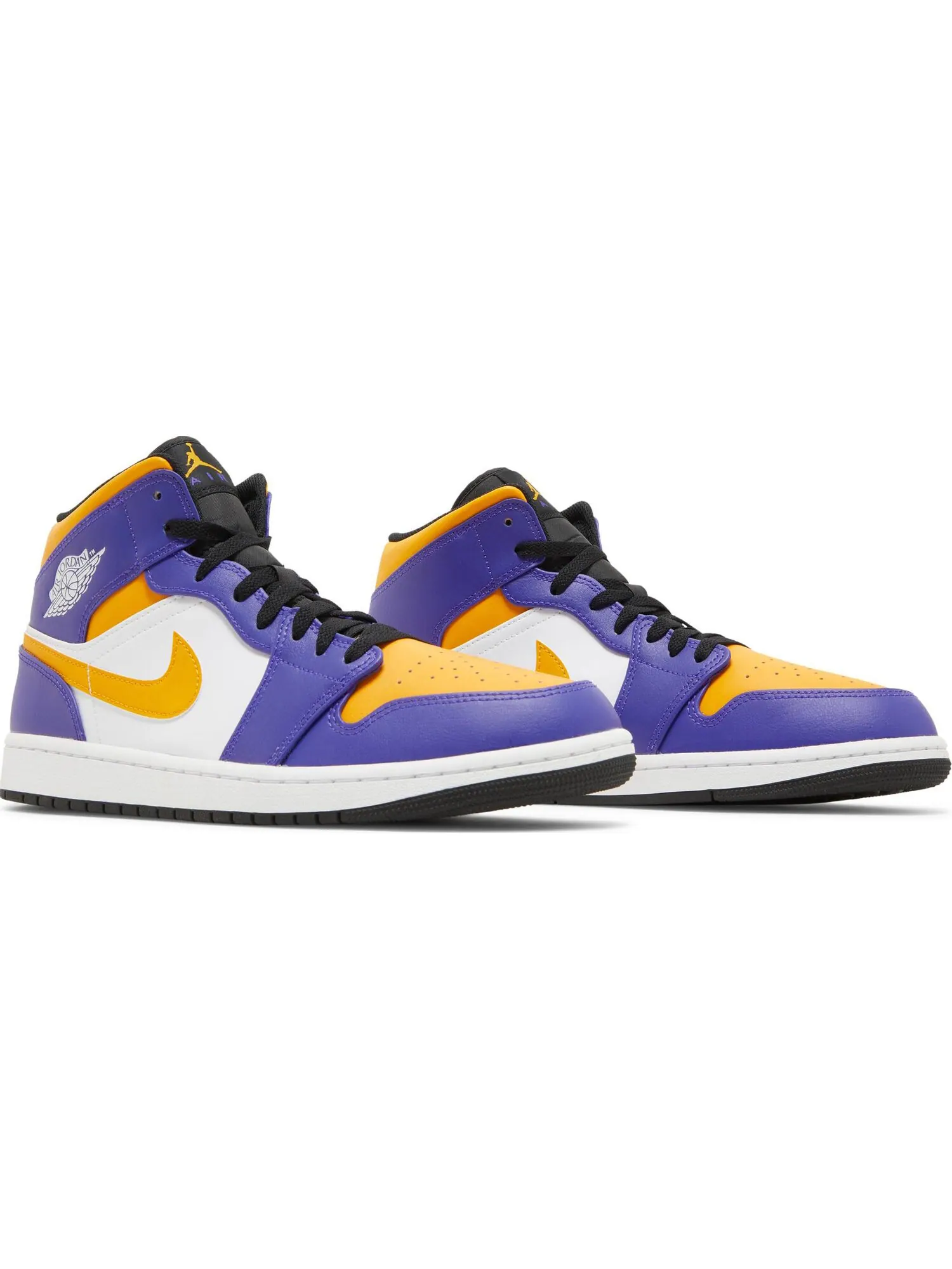 Кроссовки Nike Air Jordan 1 Mid — изображение 5 из 5, фиолетовый