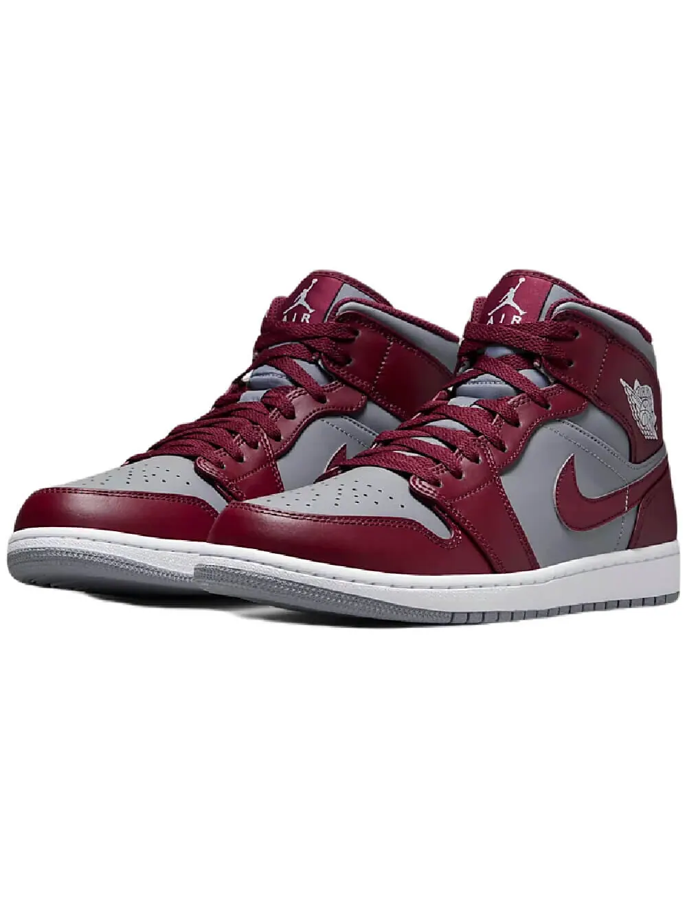 Кроссовки Nike Air Jordan 1 Mid — изображение 2 из 8, красный
