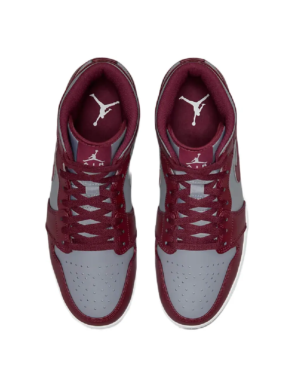 Кроссовки Nike Air Jordan 1 Mid — изображение 3 из 8, красный