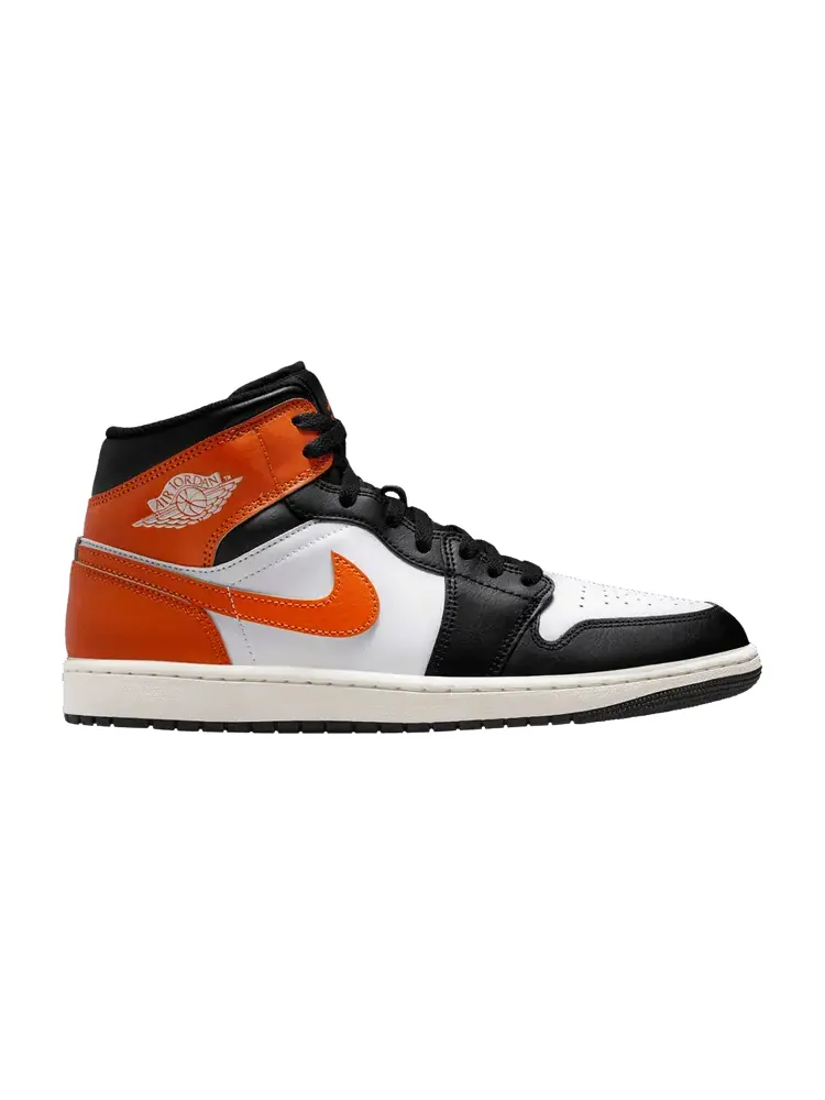 Кроссовки Air Jordan Air Jordan 1 Mid 'Shattered Backboard' 2025 — изображение 1 из 1, белый//черный