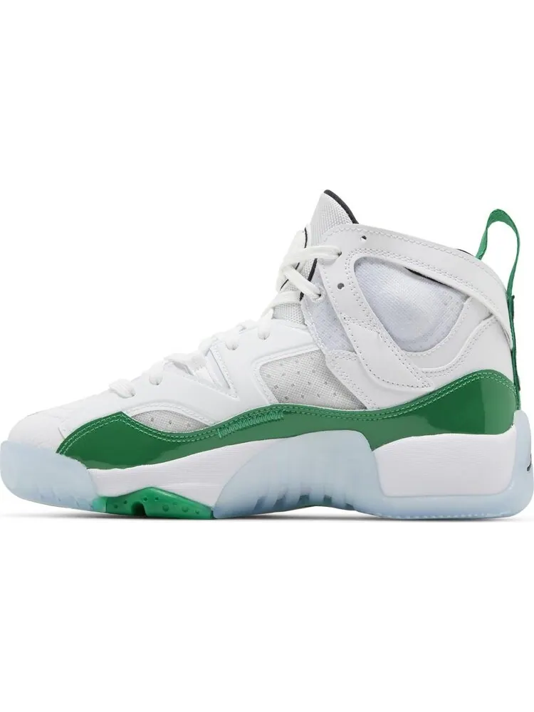 Кроссовки Jumpman Two Trey GS 'White Lucky Green' — изображение 3 из 4, белый