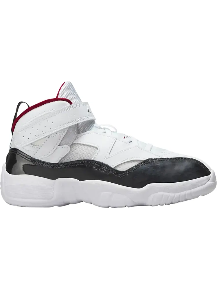 Кроссовки Jumpman Two Trey PS White Gym Red — изображение 1 из 1, белый