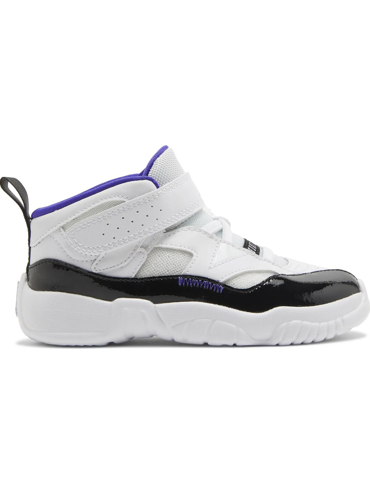 Кроссовки Nike Jumpman Two Trey TD — изображение 1 из 1, белый-фиолетовый