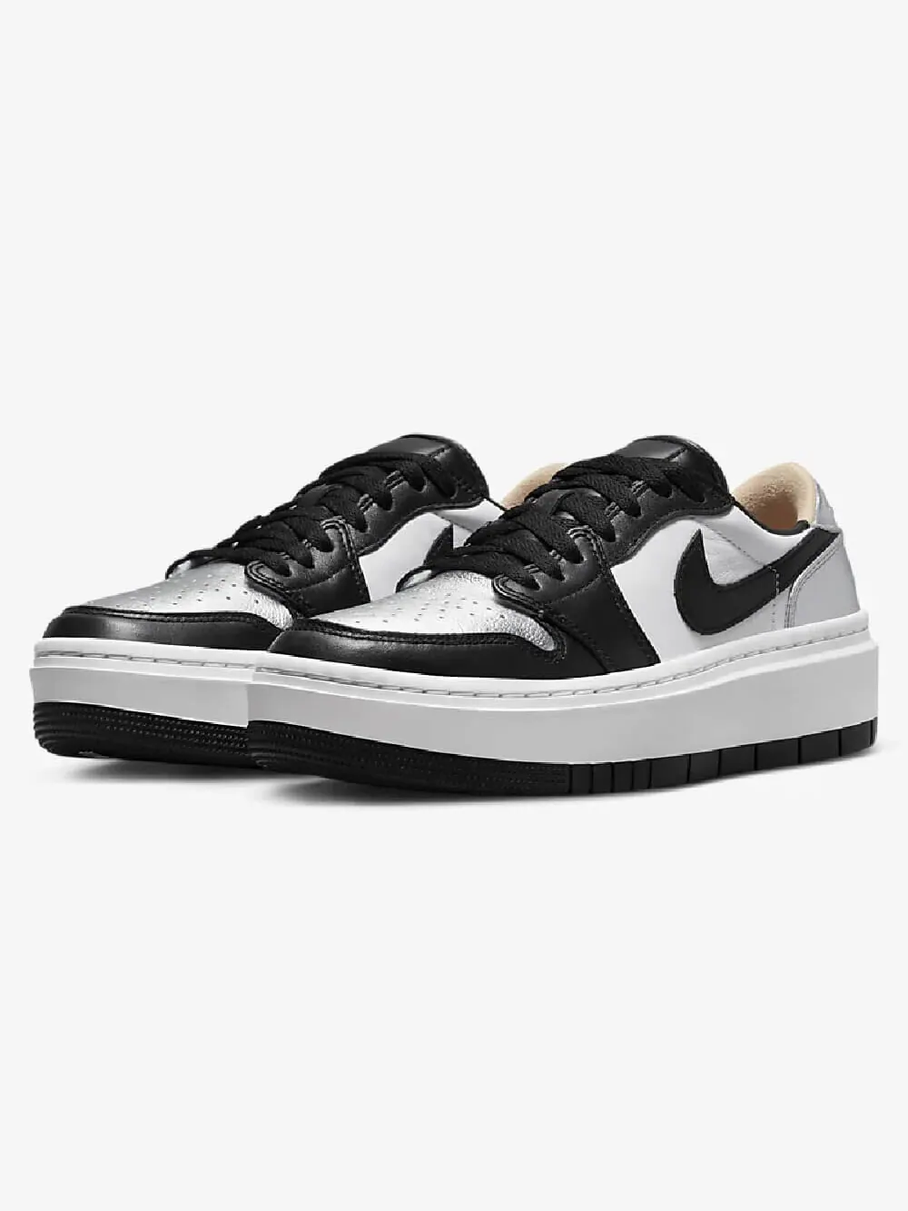 Кроссовки Nike Air Jordan 1 Elevate Low — изображение 2 из 9, серебряный