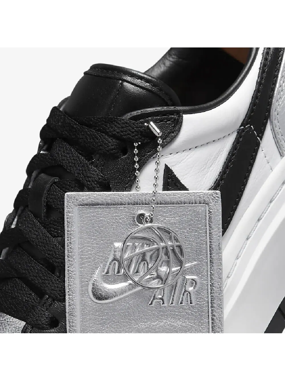 Кроссовки Nike Air Jordan 1 Elevate Low — изображение 8 из 9, серебряный