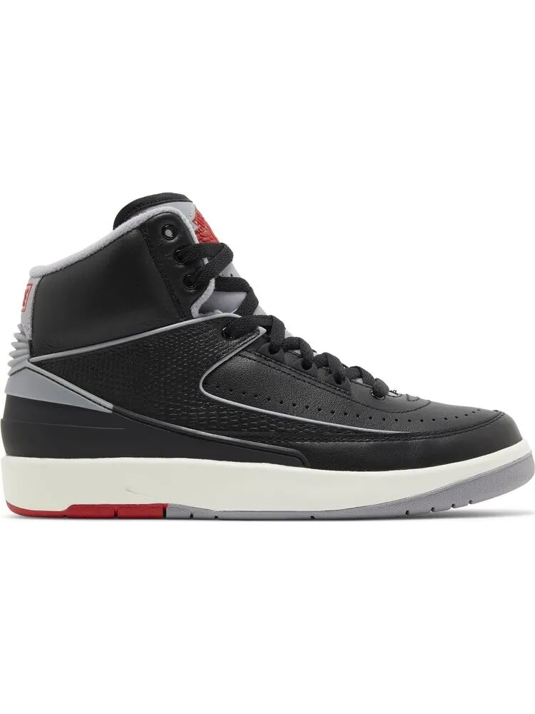 Кроссовки Air Jordan 2 Retro GS 'Black Cement' — изображение 1 из 4, черный