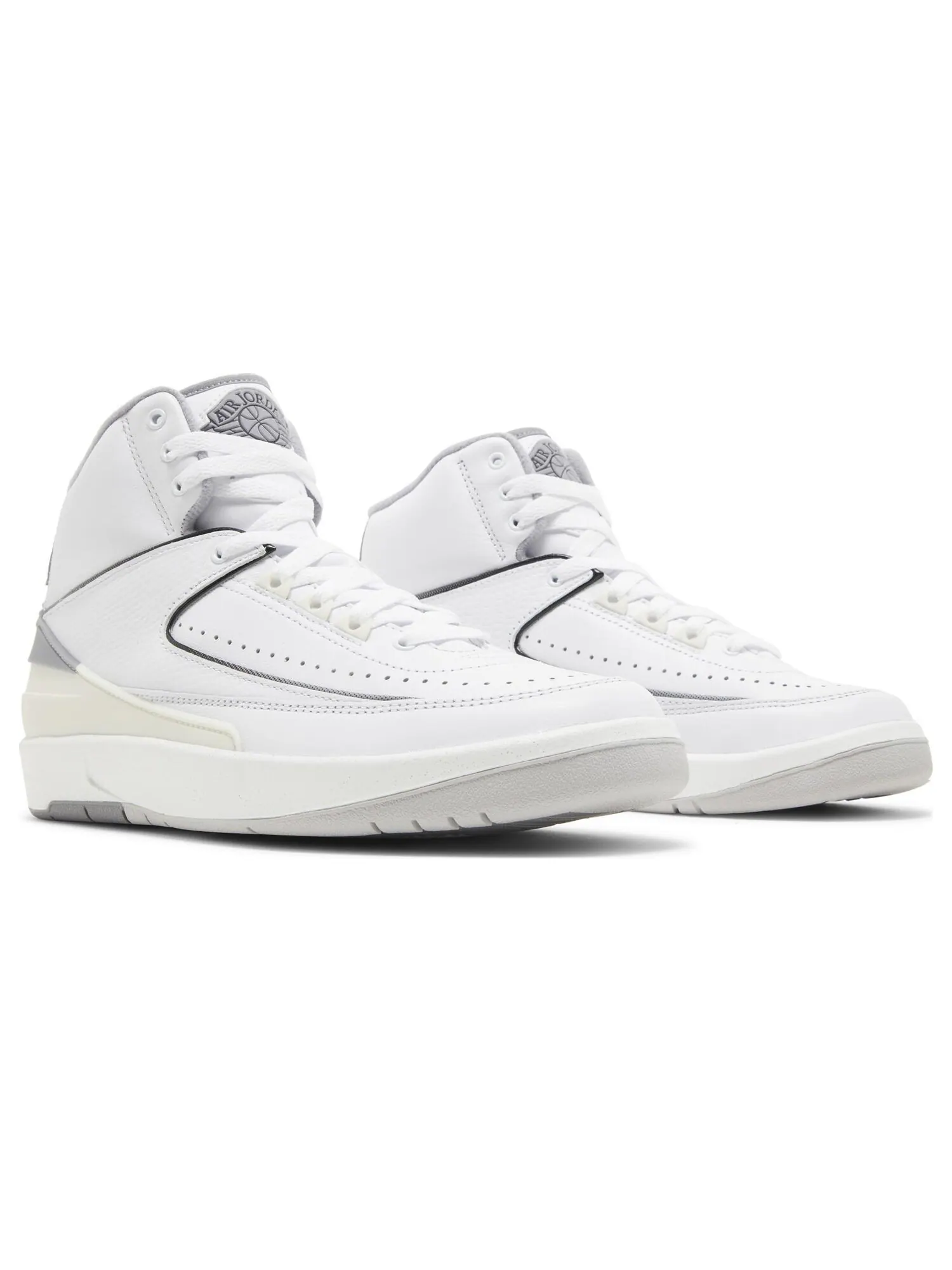 Кроссовки Air Jordan 2 Retro GS 'White Cement' — изображение 8 из 8, белый