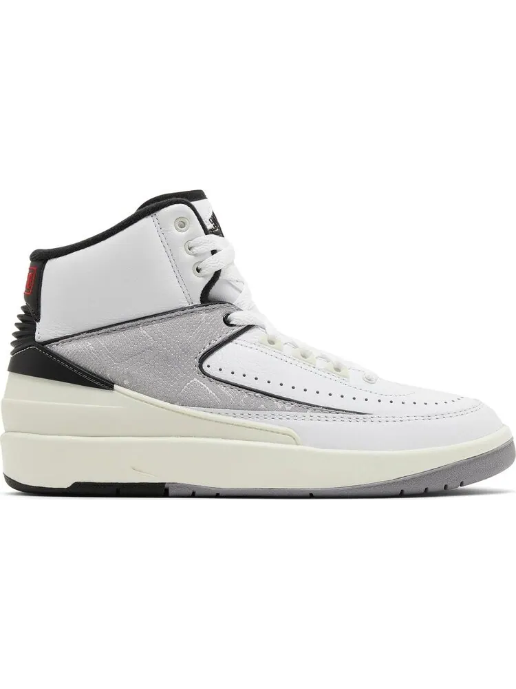 Кроссовки Air Jordan 2 Retro GS 'Python' — изображение 1 из 4, белый