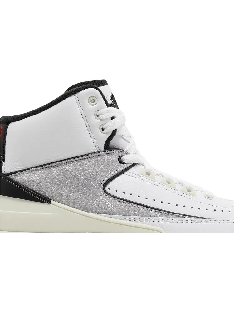 Кроссовки Air Jordan 2 Retro GS 'Python' — изображение 2 из 4, белый