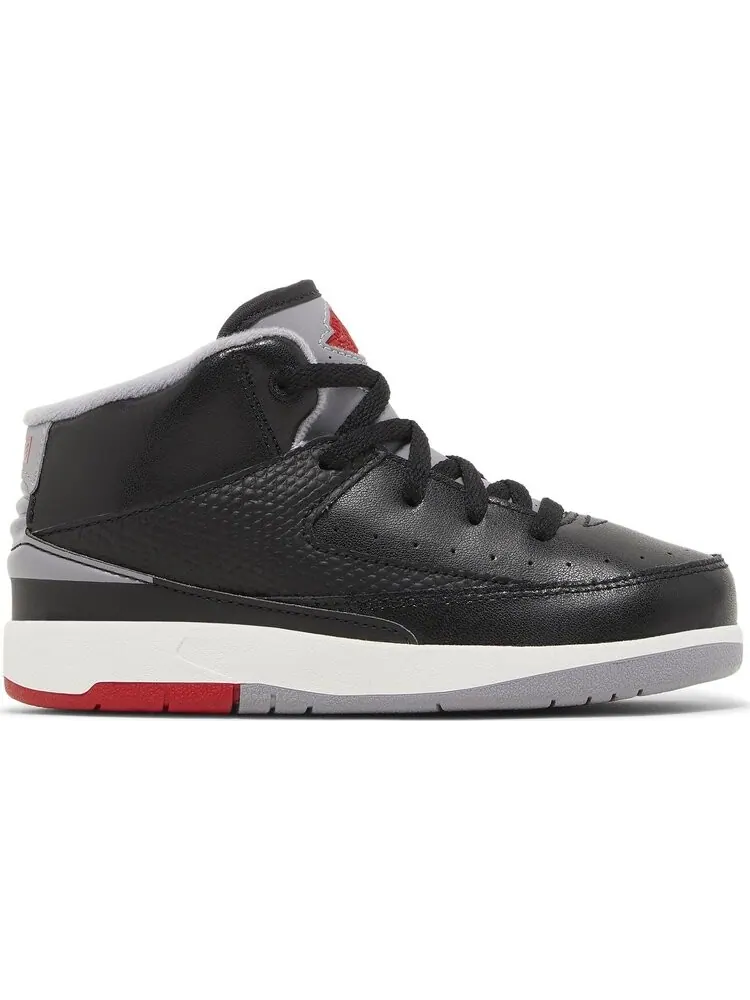 Кроссовки Air Jordan 2 Retro TD 'Black Cement' — изображение 1 из 4, черный