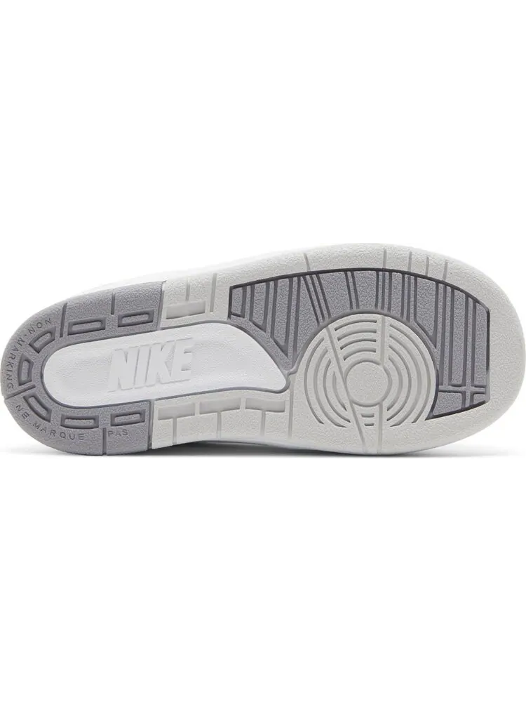 Кроссовки Air Jordan 2 Retro TD 'White Cement' — изображение 4 из 4, белый