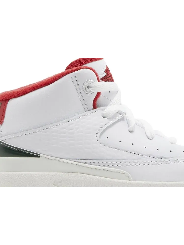Кроссовки Air Jordan 2 Retro TD 'Origins' — изображение 2 из 4, белый