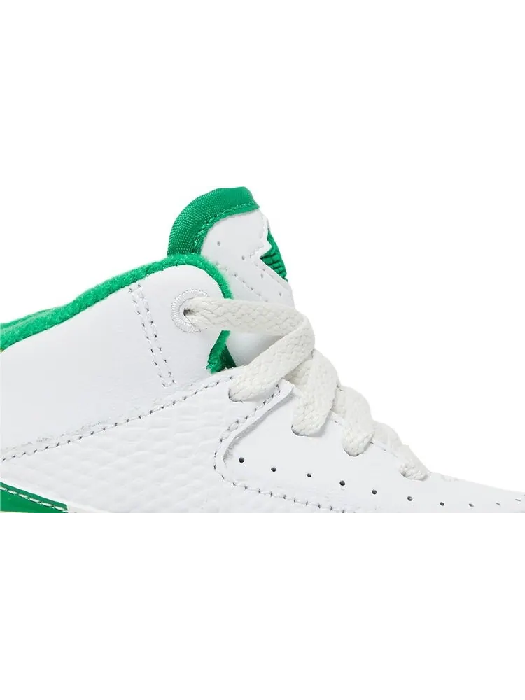 Кроссовки Air Jordan 2 Retro TD Lucky Green — изображение 2 из 8, белый