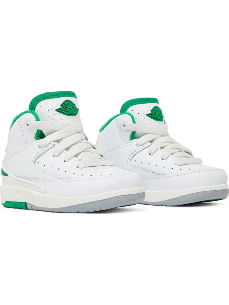 Кроссовки Air Jordan 2 Retro TD Lucky Green — изображение 8 из 8, белый