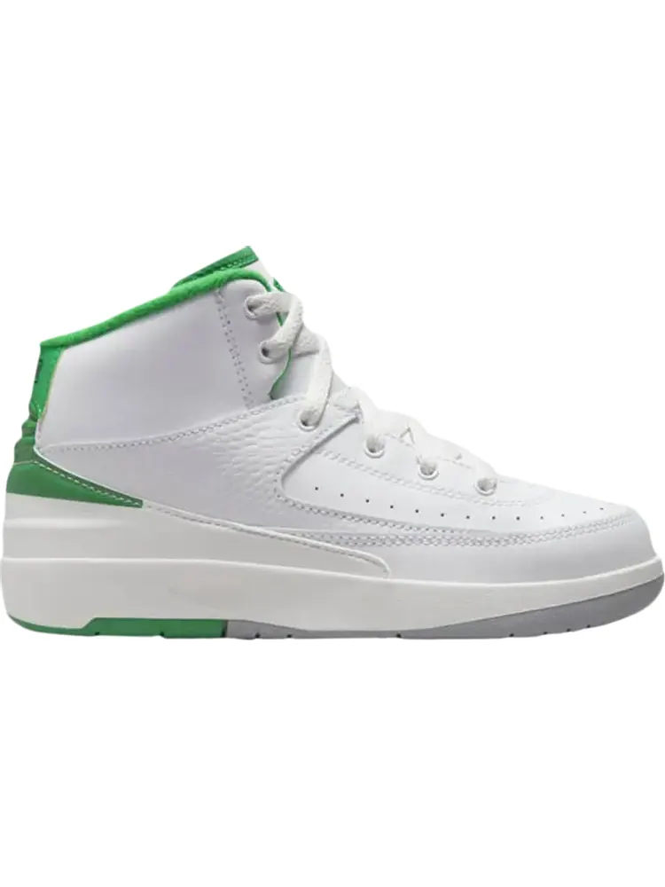 Кроссовки Air Jordan 2 Retro PS Lucky Green — изображение 1 из 1, белый
