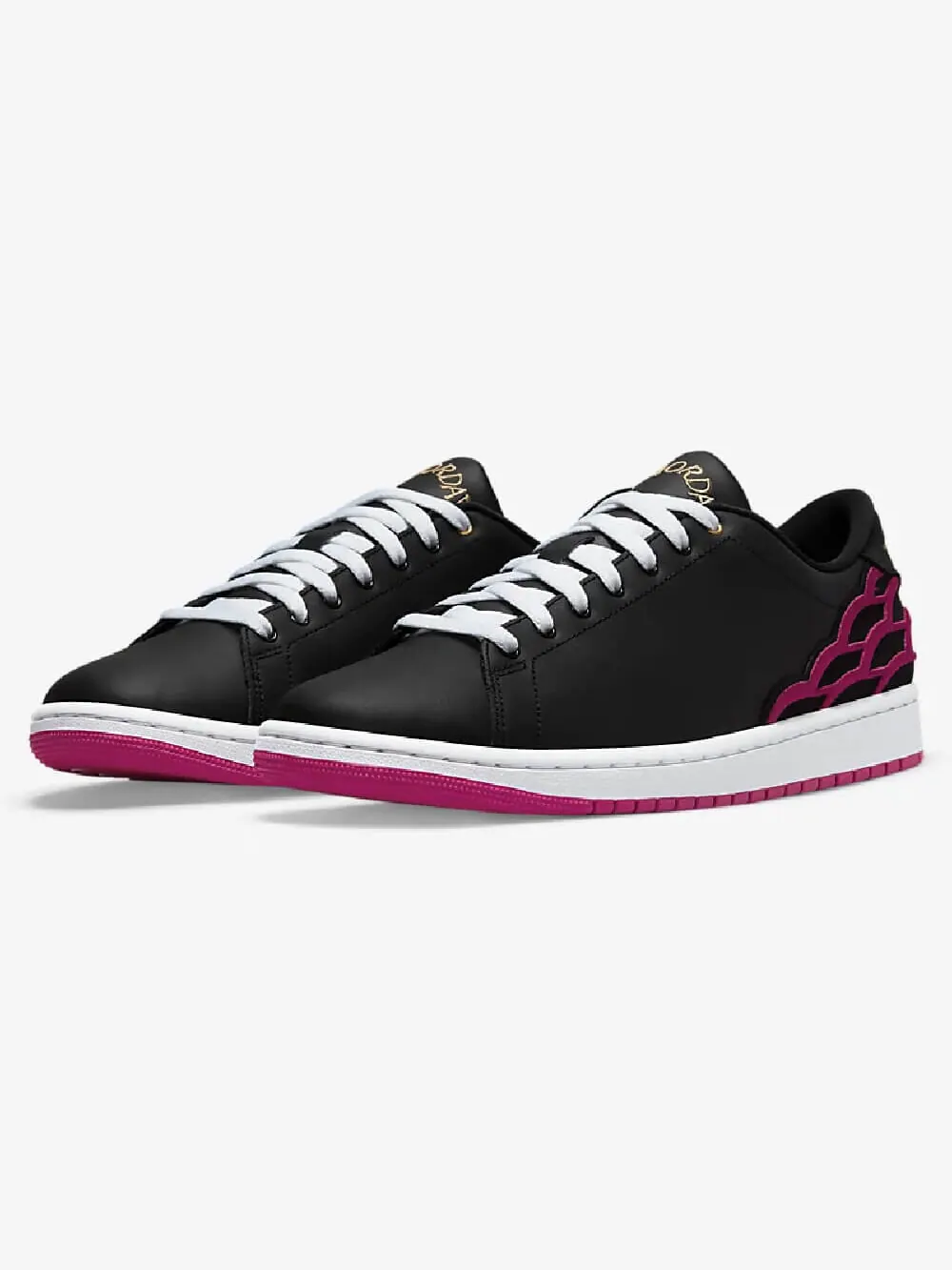 Кроссовки Nike Air Jordan 1 Centre Court — изображение 2 из 8, розовый/черный