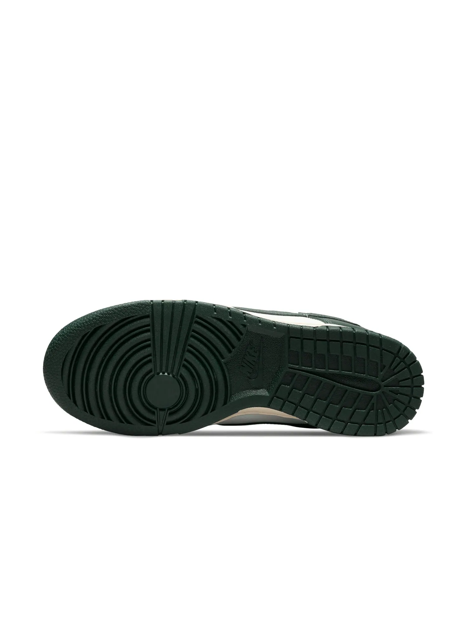 Кроссовки Nike Dunk Low 'Vintage Green', кожаные, низкие — изображение 5 из 7, зеленый