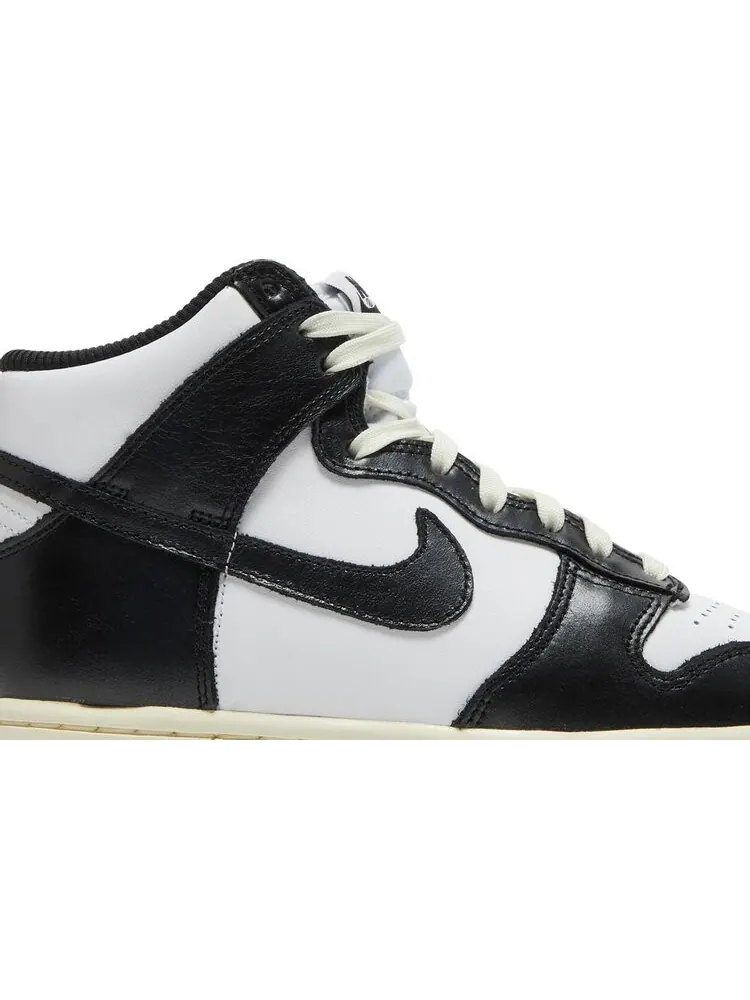 Кроссовки Nike Wmns Dunk High 'Vintage Black' — изображение 2 из 8, черный