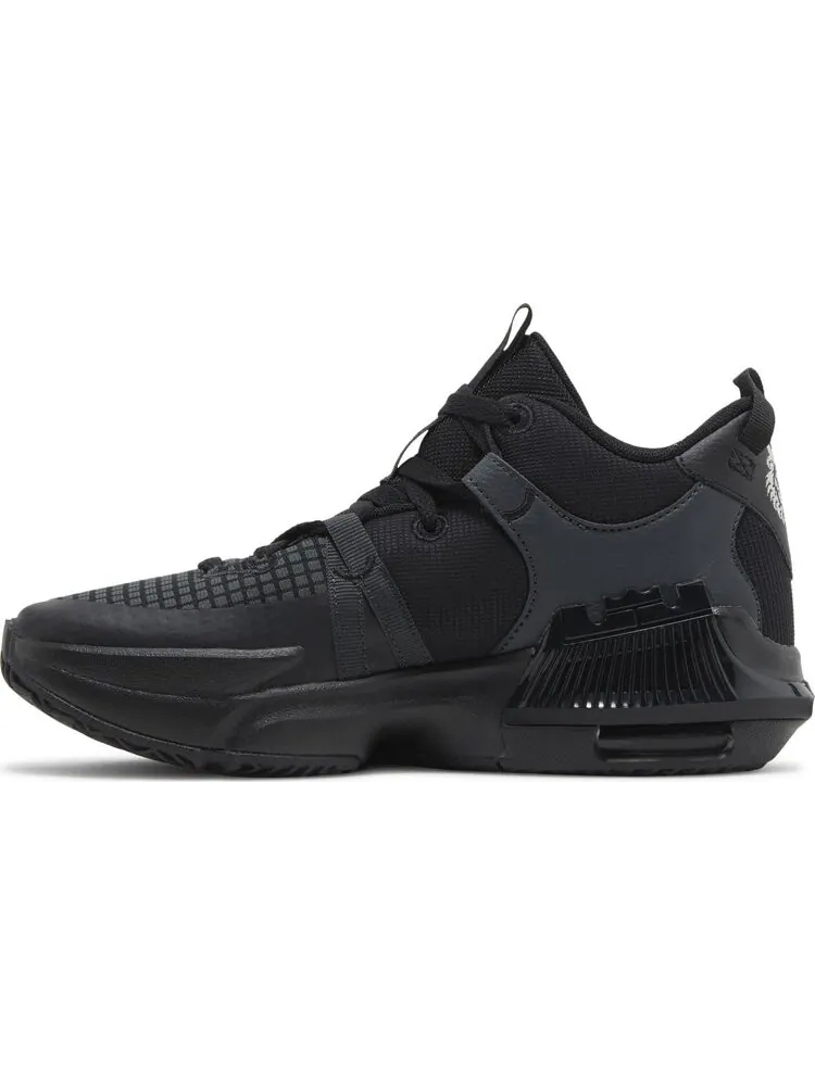 Кроссовки LeBron Witness 7 GS 'Black Anthracite' — изображение 3 из 4, черный