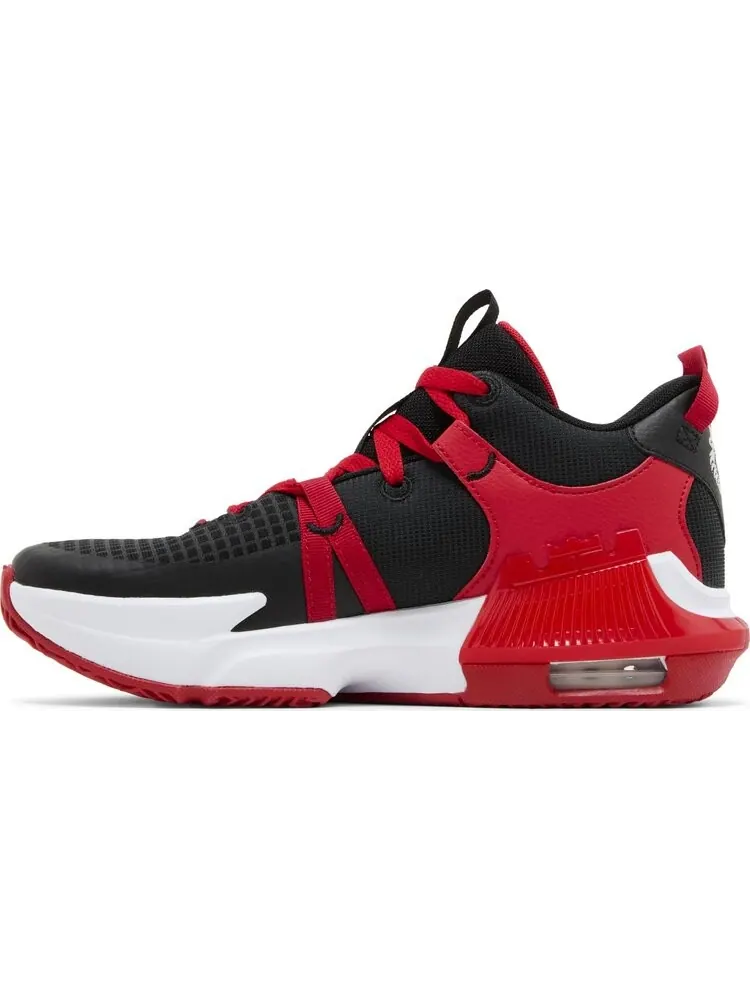 Кроссовки LeBron Witness 7 GS 'Bred' — изображение 3 из 4, черный